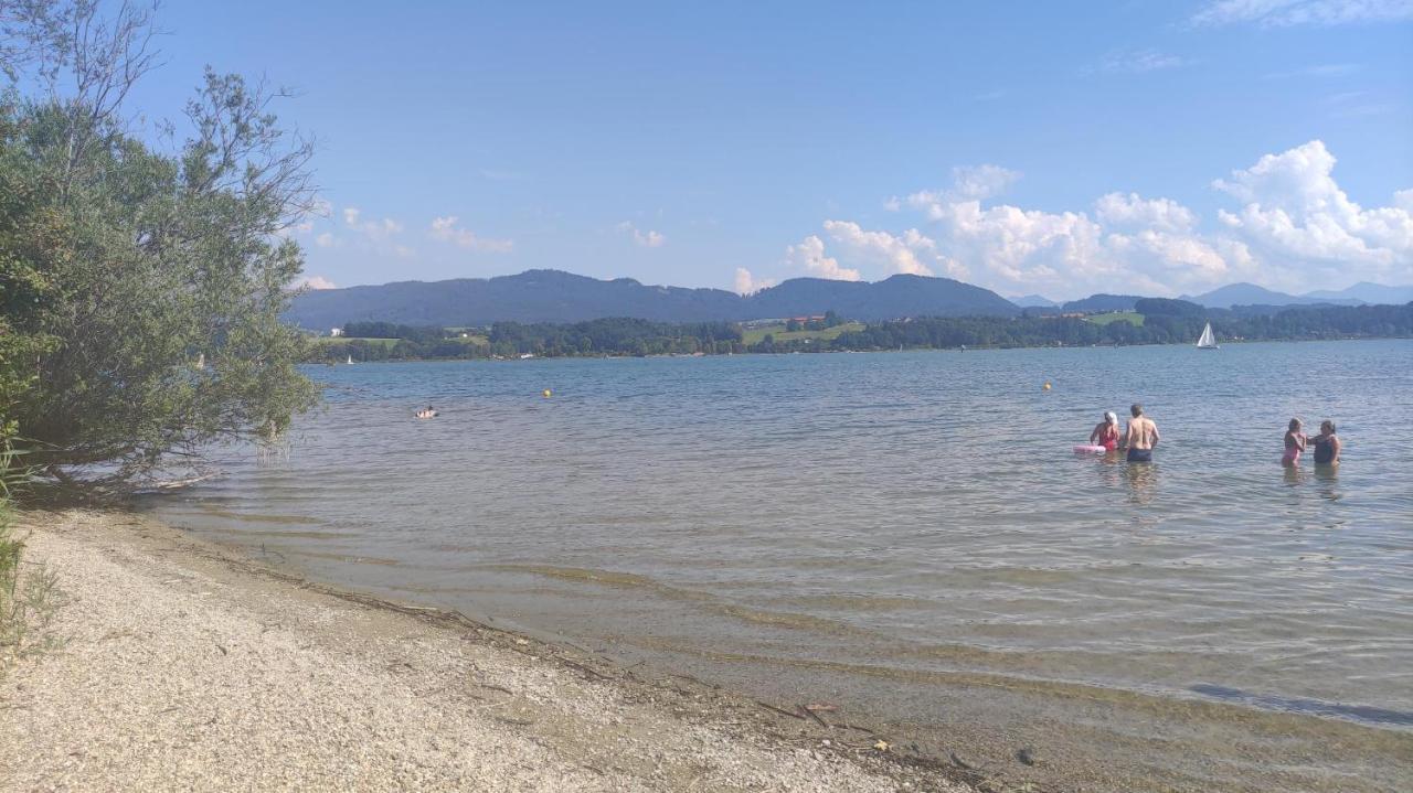 Glamping Wallersee - Unter Dem Kastanienbaum Helming Exterior foto